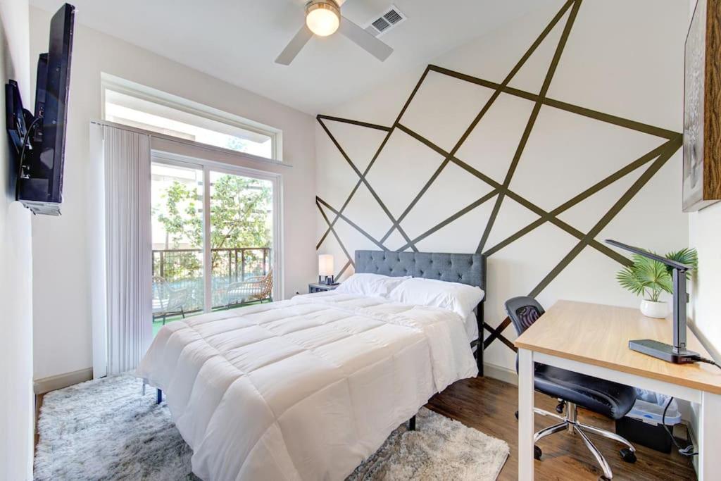 Trendy Downtown 1Bd/Freeparking/Wi-Fi/Pool Apartment Houston Luaran gambar