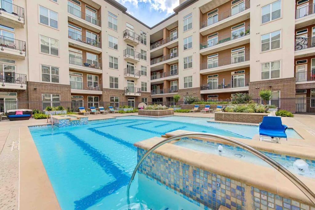 Trendy Downtown 1Bd/Freeparking/Wi-Fi/Pool Apartment Houston Luaran gambar