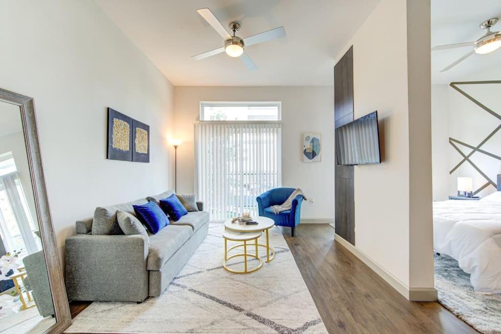 Trendy Downtown 1Bd/Freeparking/Wi-Fi/Pool Apartment Houston Luaran gambar
