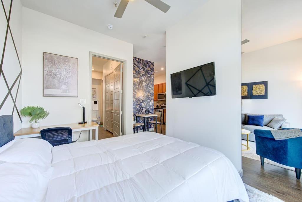 Trendy Downtown 1Bd/Freeparking/Wi-Fi/Pool Apartment Houston Luaran gambar